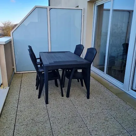 Le Panorama, Echappee Mer Dieppe & Parking Prive Apartament